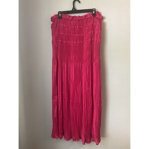 Yakira Bella Maxi Dress Tube Top Silky Crepe XL
